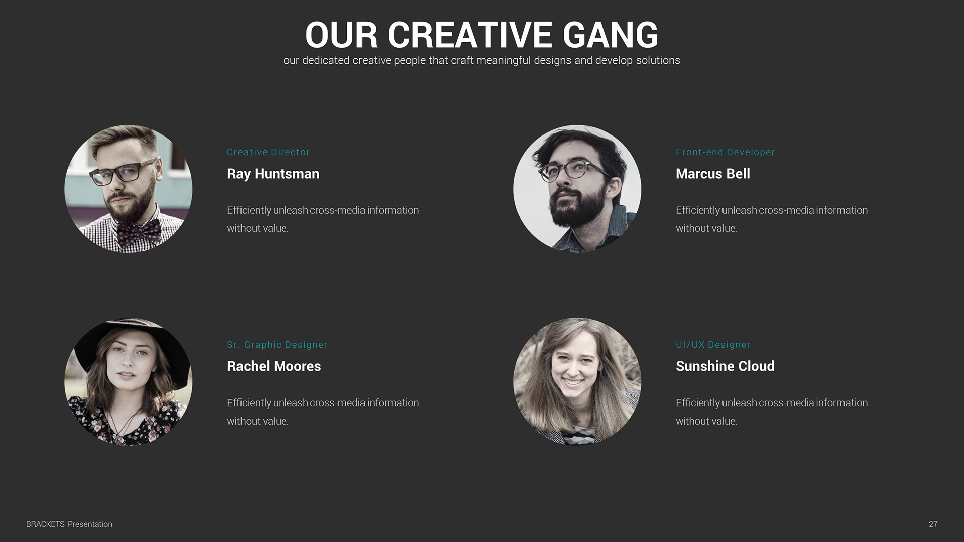 Brackets Multipurpose PowerPoint Template by aumlette GraphicRiver
